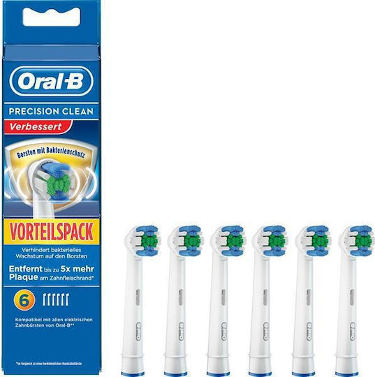 Oral-B Precision Clean Replacement Heads for Electric Toothbrush Value Pack 207436 6pcs