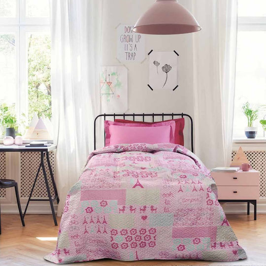 Das Home Cuvertură pentru copii Single 4685 Roz 160x240buc 402009104685