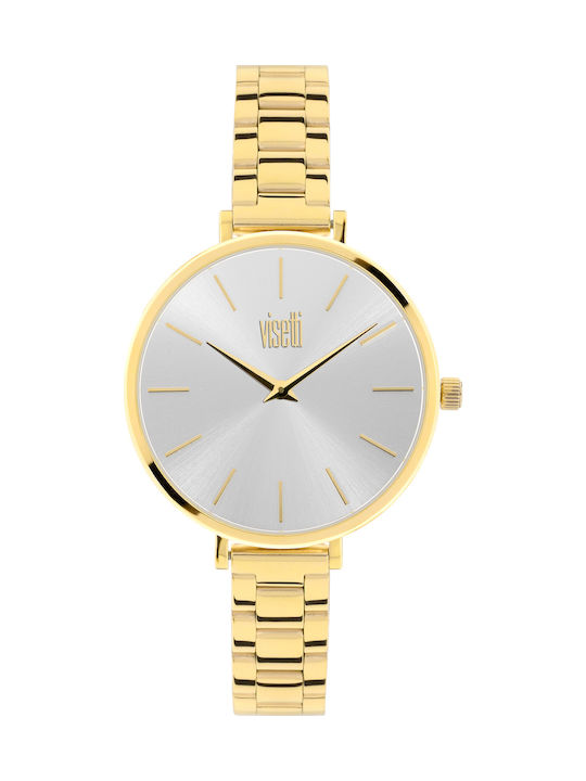 Visetti Elixir Uhr mit Gold Metallarmband