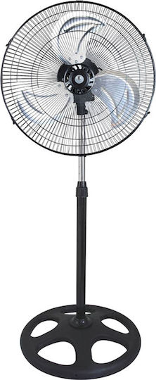 Croner SF-1805MB Ανεμιστήρας Ορθοστάτης 70W Διαμέτρου 45cm Μαύρος