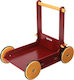Moover Wooden Baby Walker Ride On Κόκκινο
