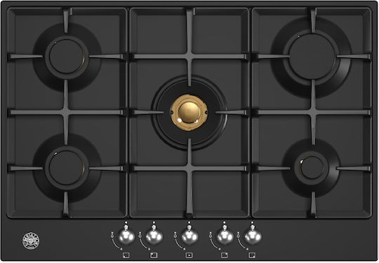 Bertazzoni Εστία Υγραερίου Αυτόνομη 75.2x52.2εκ.
