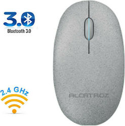 Alcatroz Pebble Air Duo Wireless Mouse Gray