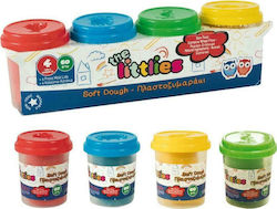 The Littlies 4 Πλαστοζυμαράκια Πλαστελίνης για 3+ Ετών The Littlies 4 Πλαστοζυμαράκια Πλαστελίνης για 3+ Ετών
