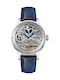 Ingersoll The Jazz Watch Automatic with Blue Leather Strap