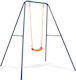 vidaXL Metal Swing Set with Stand 180x160x180cm for 3+ years