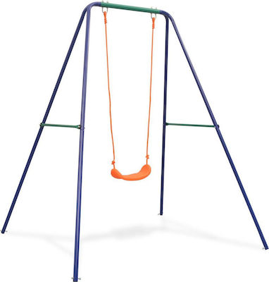 vidaXL Metal Swing Set with Stand 180x160x180cm for 3+ years