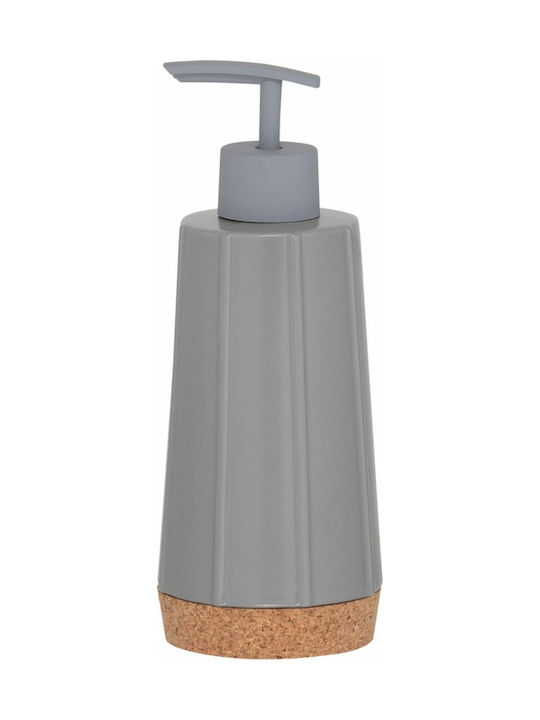 Sealskin Cork Επιτραπέζιο Dispenser από Πορσελάνη Γκρι