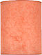 Starlight Table Lamp for Socket E14 with Orange Shade and Base