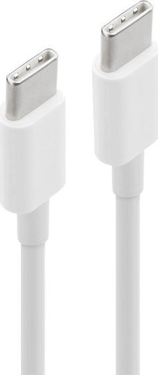 Versa Cablu USB 2.0 USB-C Masculin - USB-C 60W PD Alb 1m