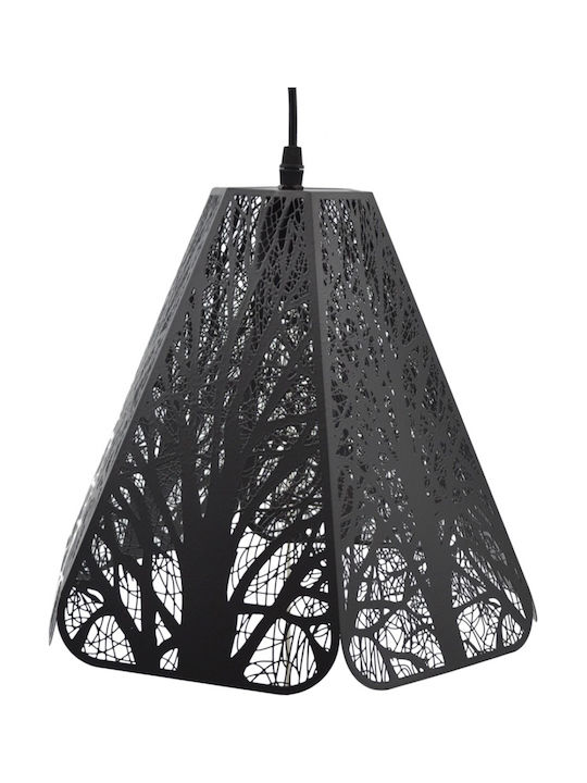 Ankor Pendant Light Single-Light for Socket E27 Black