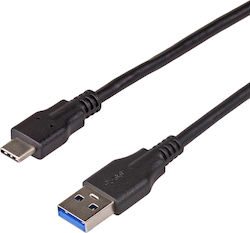 Akyga USB 3.0 USB-C мъжки - USB-A мъжки 1м (AK-USB-15) Akyga USB 3.0 USB-C мъжки - USB-A мъжки 1м (AK-USB-15)