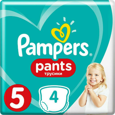 Pampers Πάνες Βρακάκι Pants No. 5 για 12-17kg 4τμχ