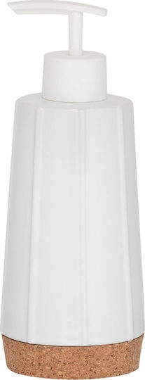 Sealskin Cork Dispenser made of Porcelain White 350ml