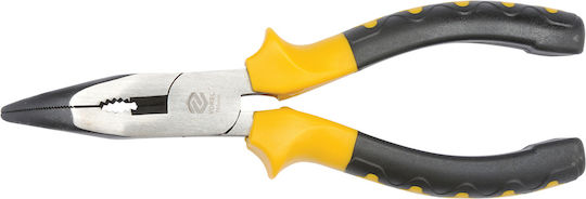 Vorel Curved Needle Nose Pliers 180mm Cutting Plier Curved Electrician Length 180mm