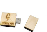 Woodseason la casa de papel 16GB USB 2.0