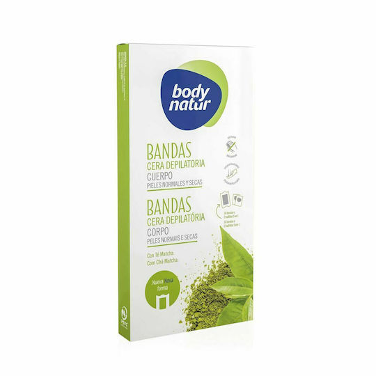 Body Natur Bandas Ταινίες Αποτρίχωσης 16τμχ