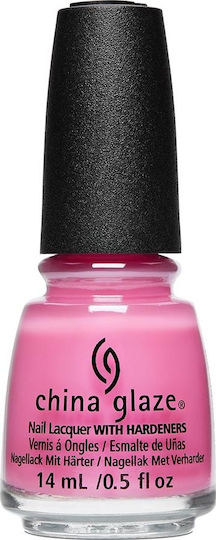 China Glaze Lacquer Glossy Βερνίκι Νυχιών Ροζ 14ml
