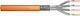 Digitus S/FTP Cat.7 (10Gbps) Καλώδιο Δικτύου Ethernet χωρίς ακροδέκτες 100m Πορτοκαλί