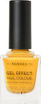 Korres Gel Effect Gloss Βερνίκι Νυχιών Μακράς Διαρκείας Κίτρινο 91 Sunshine 11ml