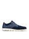 Bradstreet Mixed-Media Men's Suede Casual Shoes Blue