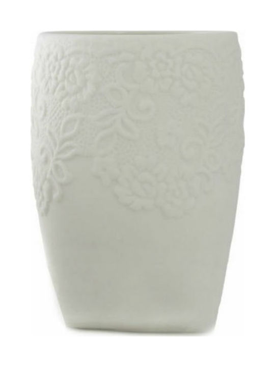 Dimitracas Cosy Porcelain Cup Holder Countertop White