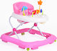 Moni Eko Baby Walker with Music for 6+ Months Pink