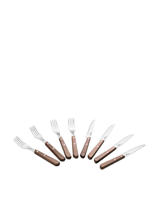 Lamart 8-Piece Silver Cutlery Set