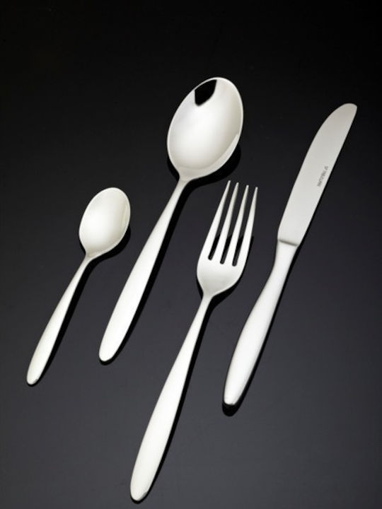 SP Tableware Dhamana Σετ Μαχαιροπίρουνα Ανοξείδωτα Ασημί 30τμχ