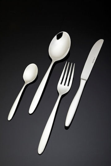 SP Tableware Dhamana Σετ Μαχαιροπίρουνα Ανοξείδωτα Ασημί 30τμχ