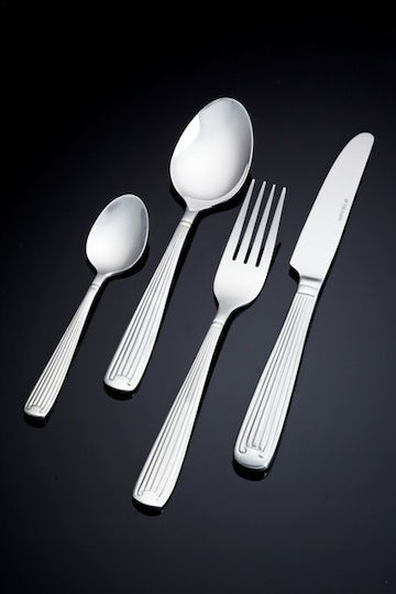 SP Tableware Knossos Сет ножове и вилице Неръждаеми Сребрист 30бр