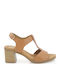 Ragazza Leather Women's Sandals Brown