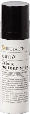 Bioearth Loom Ενυδατική & Αντιγηραντική Κρέμα Ματιών κατά των Ατελειών με Υαλουρονικό Οξύ & Έκκριμα Σαλιγκαριού