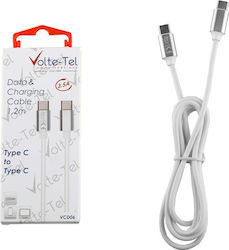 Volte-Tel VCD06 USB 3.1 Cable USB-C Male - USB-...