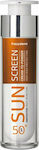 Frezyderm Sun Screen Vitamin D Like Cream to Powder Αδιάβροχη Αντηλιακή Κρέμα Προσώπου SPF50 50ml