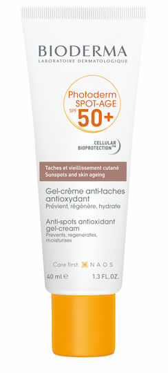 Bioderma Photoderm Spot Age Anti-spots Antioxidant Waterproof Sunscreen Cream Face SPF50 40ml