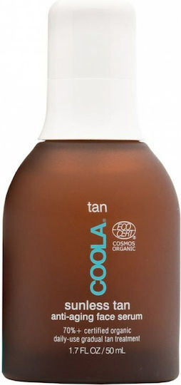 Coola Organic Sunless Anti-aging Автобронзант Лосион Лице 50мл