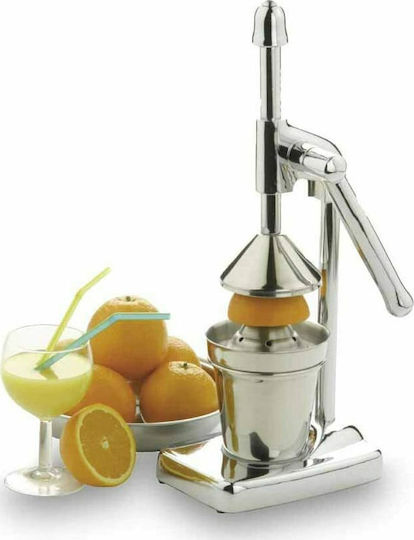 Lacor Table Press Orange made of Stainless Steel in Silver Color