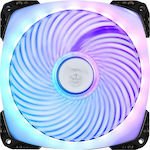 Silverstone AP142-ARGB Case Fan 140mm με Σύνδεση 4-Pin PWM