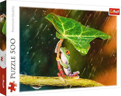 Green Umbrella Puzzle 2D 500 Pieces