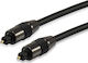 Equip Optisches Audiokabel TOS männlich - TOS männlich Schwarz 3m (147922)