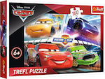 Puzzle pentru Copii Cars Winning Race pentru 6++ Ani 160buc Trefl