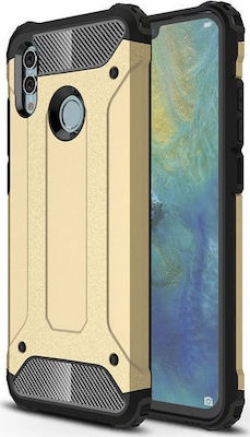 Hurtel Back Cover Πλαστικό Ανθεκτικό Χρυσό (Huawei P Smart 2019 / Honor 10 Lite)