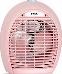 Kumtel Twix Heizlüfter Boden und Wand Rosa 2000W