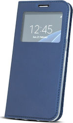 Book Navy Μπλε (Galaxy A6+ 2018)