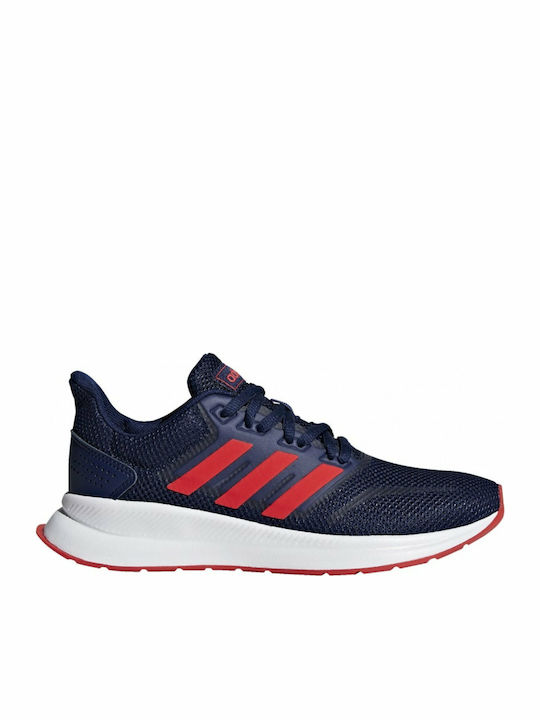 Runfalcon K Kids Sports Shoes Running with Laces Dark Blue / Active Red / Core Black