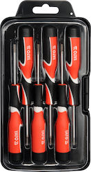 Yato Set Magnetic Precision Screwdrivers with 6 Interchangeable Tips