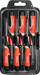 Yato Set 6 Magnetic Precision Screwdrivers with 6 Interchangeable Tips