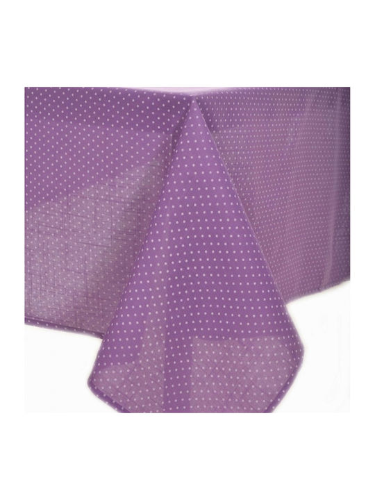 Silk Fashion Fustă Pătrată Buline Violet 90x90buc