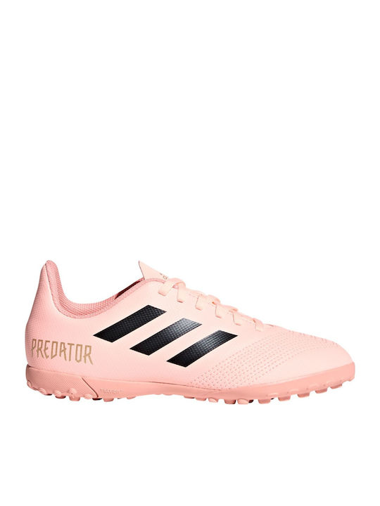 Kids Soccer Cleats Predator Tango 18.4 TF Jr with Turf Pink